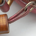 Microguccissima bamboo camera Pink Leather 309538 I013121050マイクログッチシマ ピンク レザー 309538 I013121050