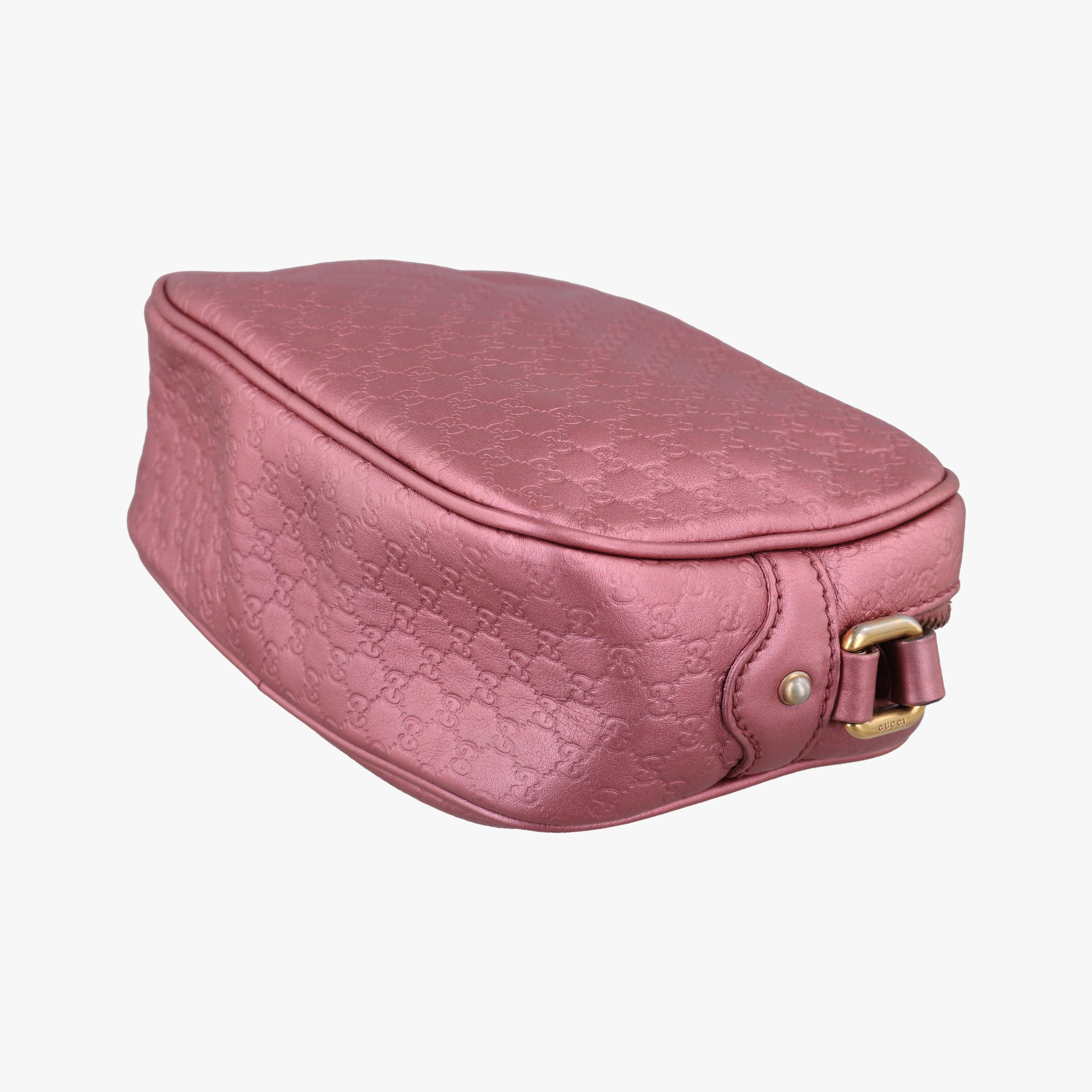 Microguccissima bamboo camera Pink Leather 309538 I013121050マイクログッチシマ ピンク レザー 309538 I013121050