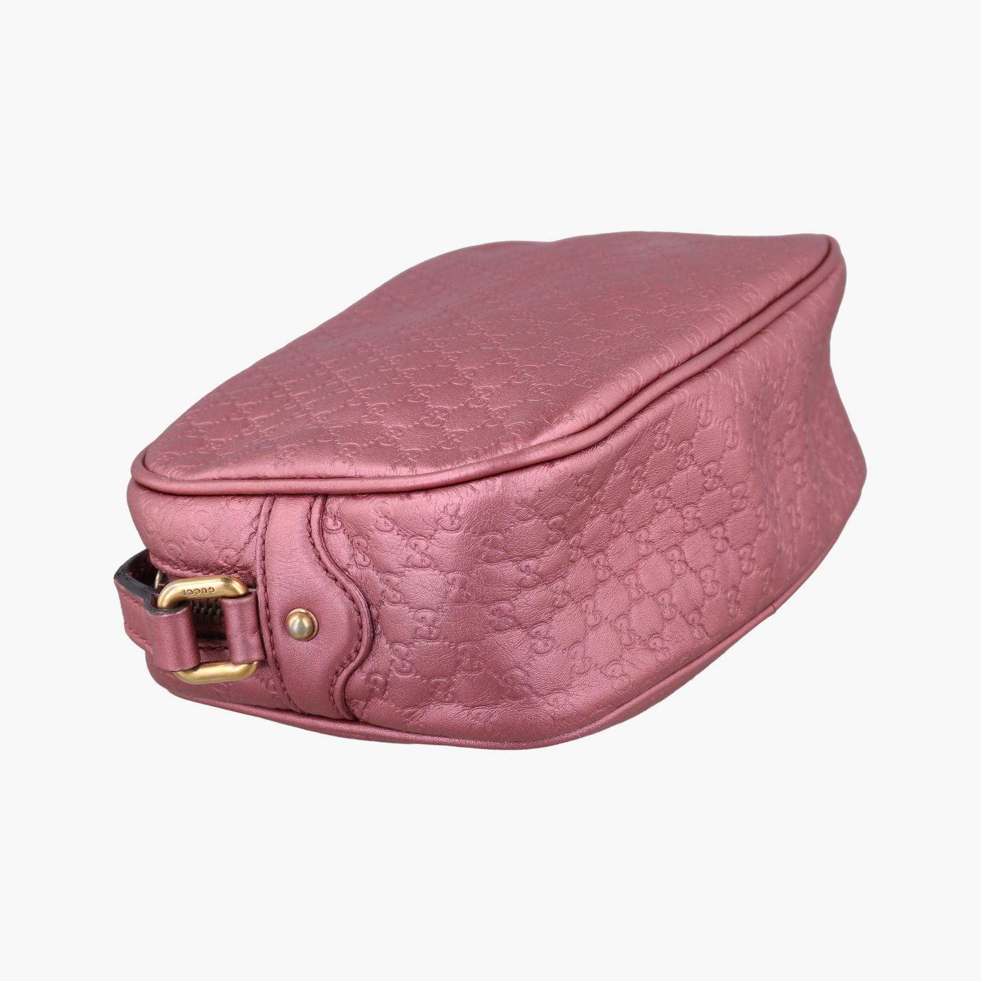Microguccissima bamboo camera Pink Leather 309538 I013121050マイクログッチシマ ピンク レザー 309538 I013121050