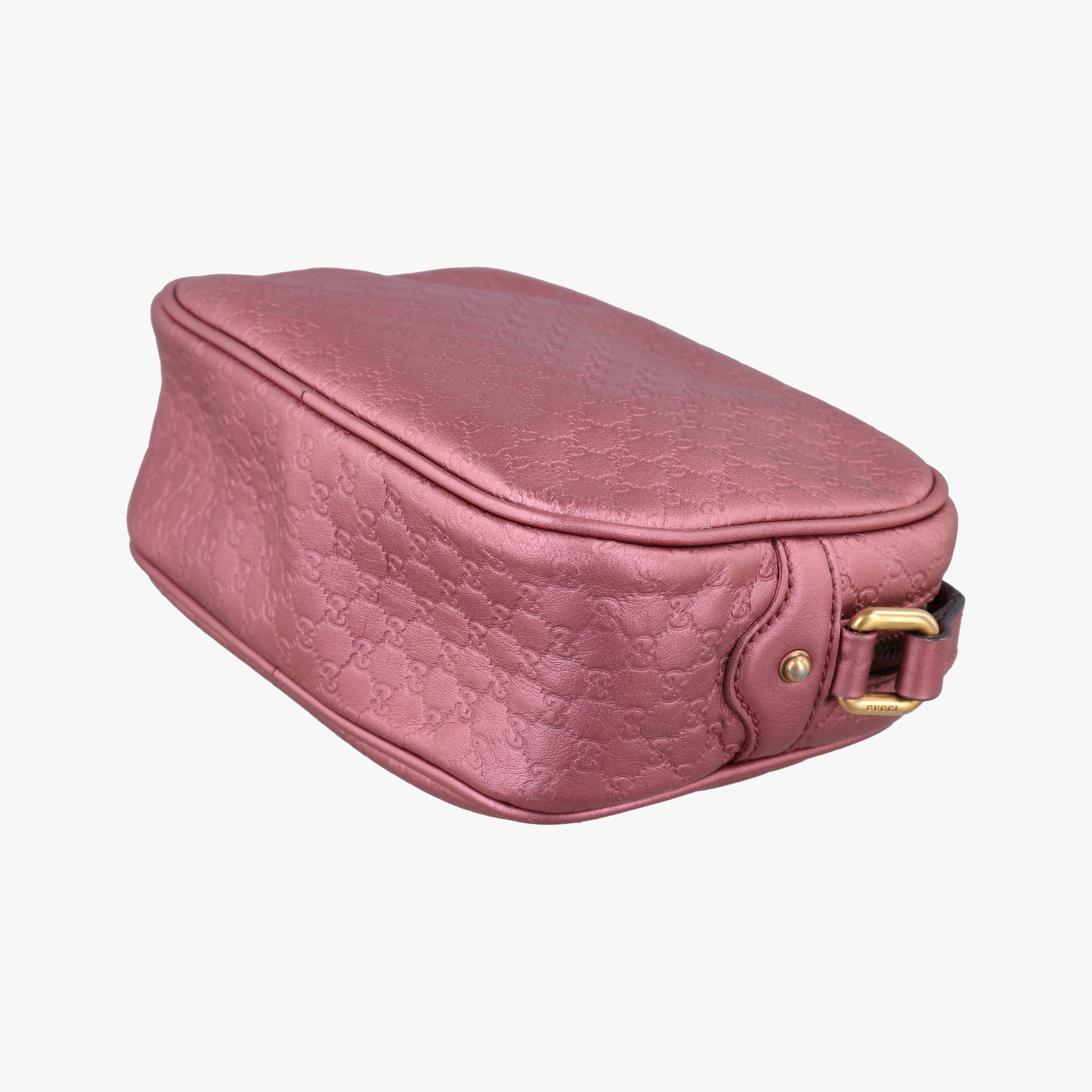 Microguccissima bamboo camera Pink Leather 309538 I013121050マイクログッチシマ ピンク レザー 309538 I013121050