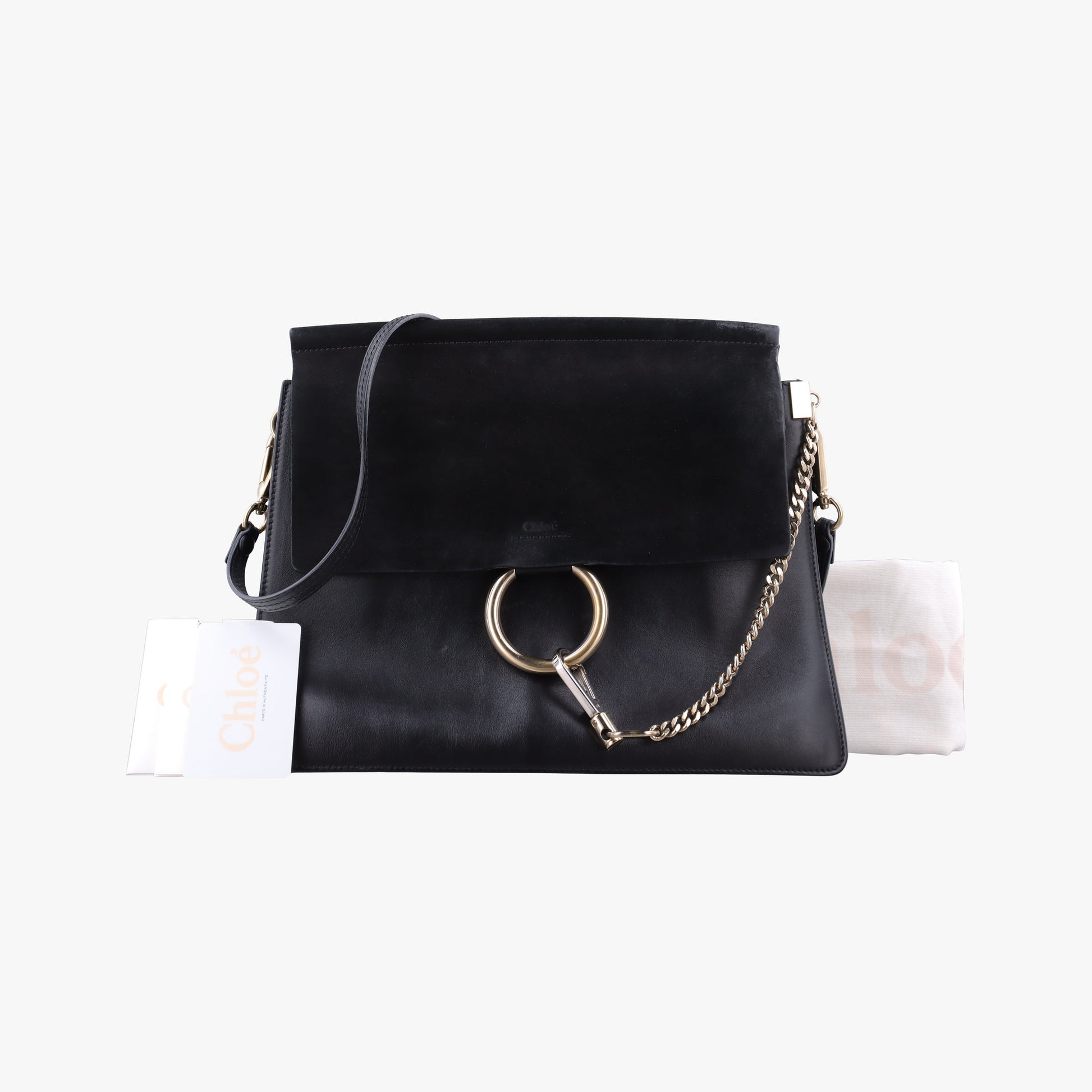 FAYE Black Suede × leather 03-16-50-65フェイ ブラック スエード×レザー 03-16-50-65