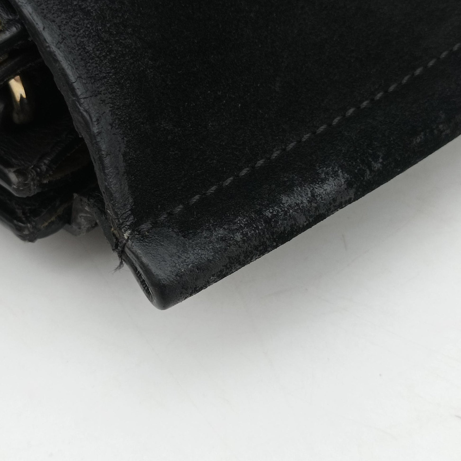 FAYE Black Suede × leather 03-16-50-65フェイ ブラック スエード×レザー 03-16-50-65