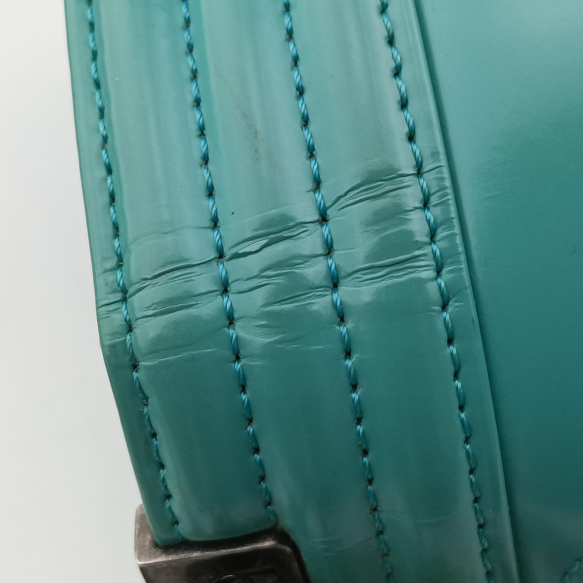 BOY CHANEL Green Leather A67085 21511269ボーイシャネル グリーン レザー A67085 21511269