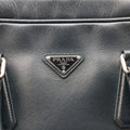 Business Briefcase Navy SAFFIANO Leather 2VE011 7/A 208ビジネス ブリーフケース ネイビー サフィアーノレザー 2VE011 7/A 208