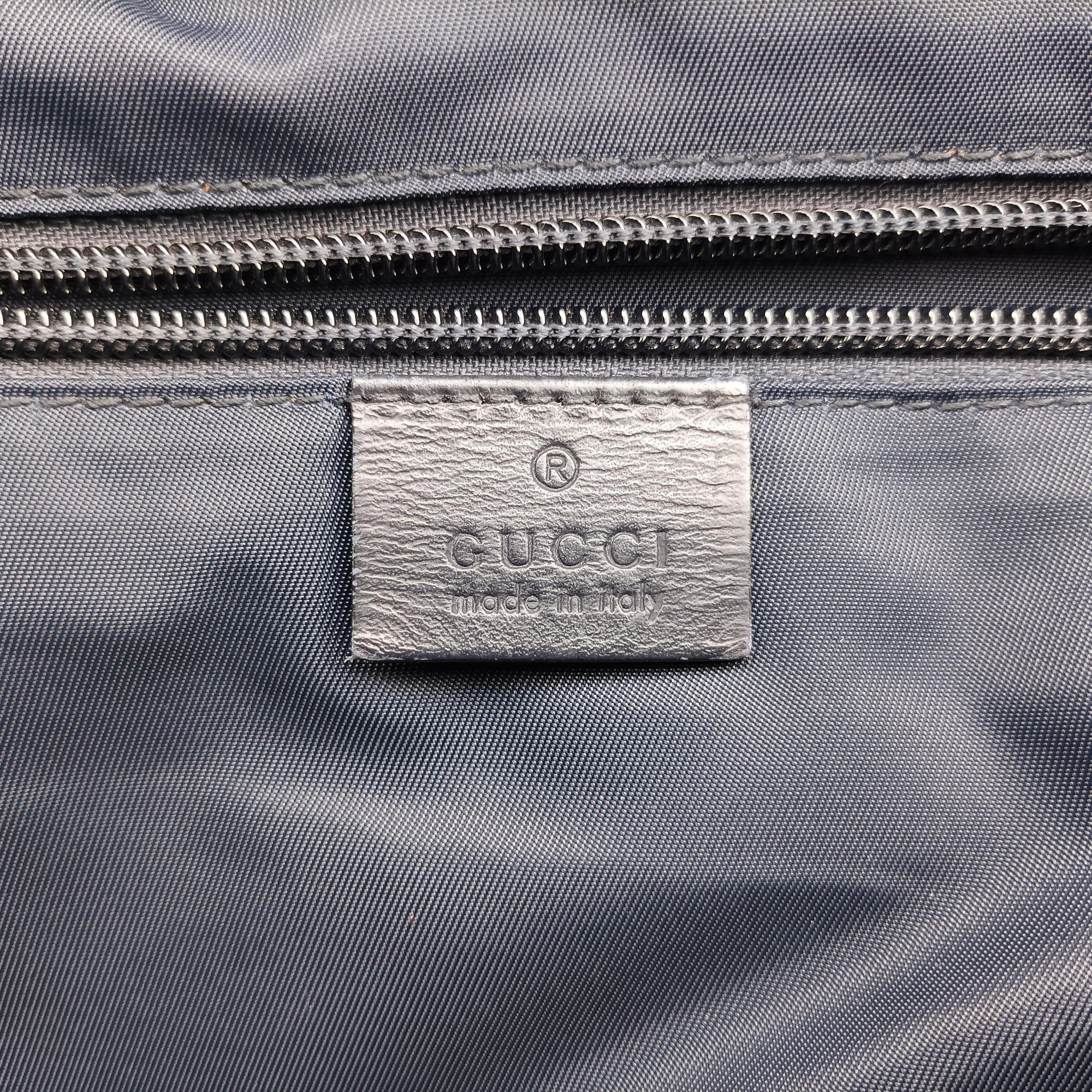 Guccissima Rubber Messenger Navy Leather 246067 D017000164グッチシマ メッセンジャー ネイビー レザー 246067 D017000164