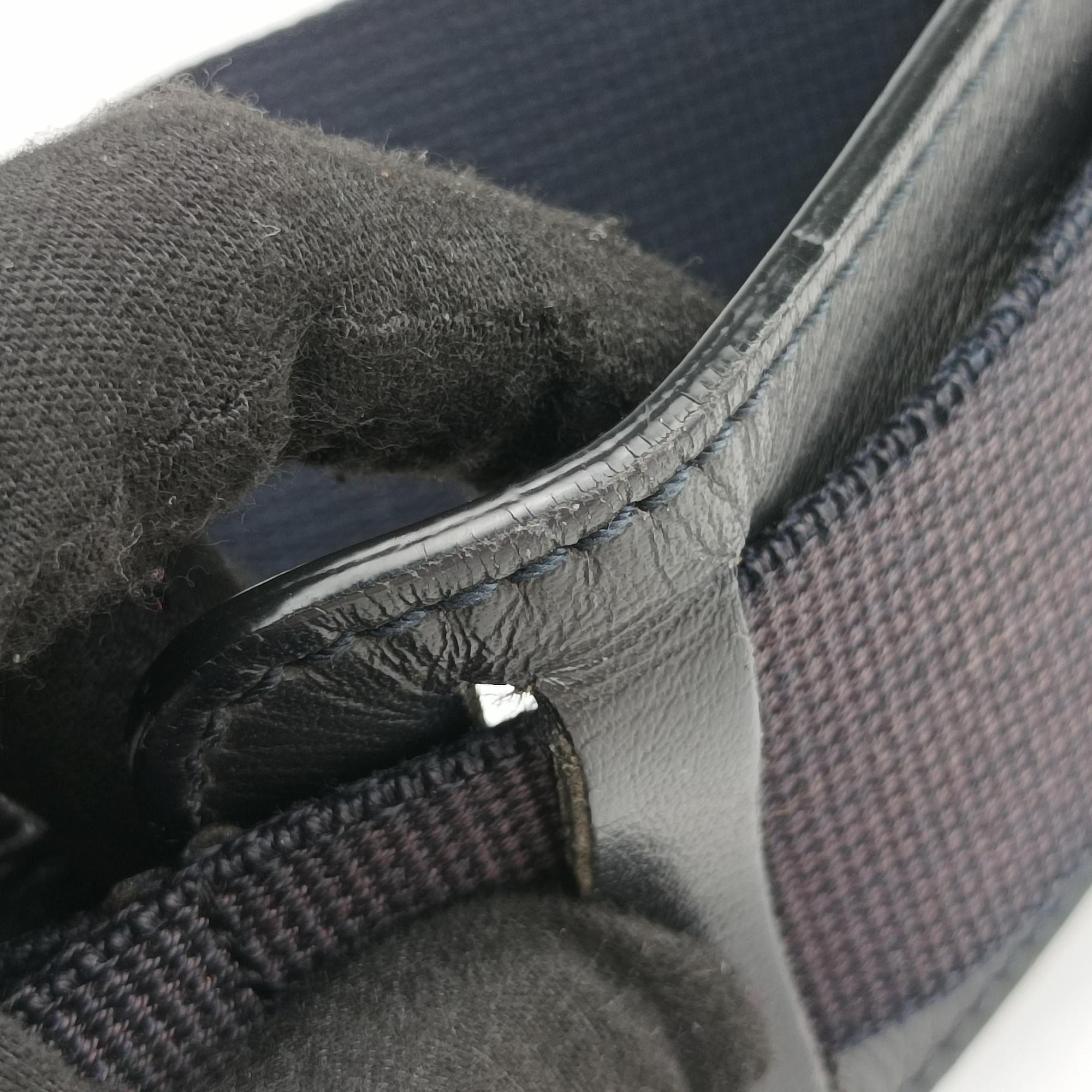 Guccissima Rubber Messenger Navy Leather 246067 D017000164グッチシマ メッセンジャー ネイビー レザー 246067 D017000164