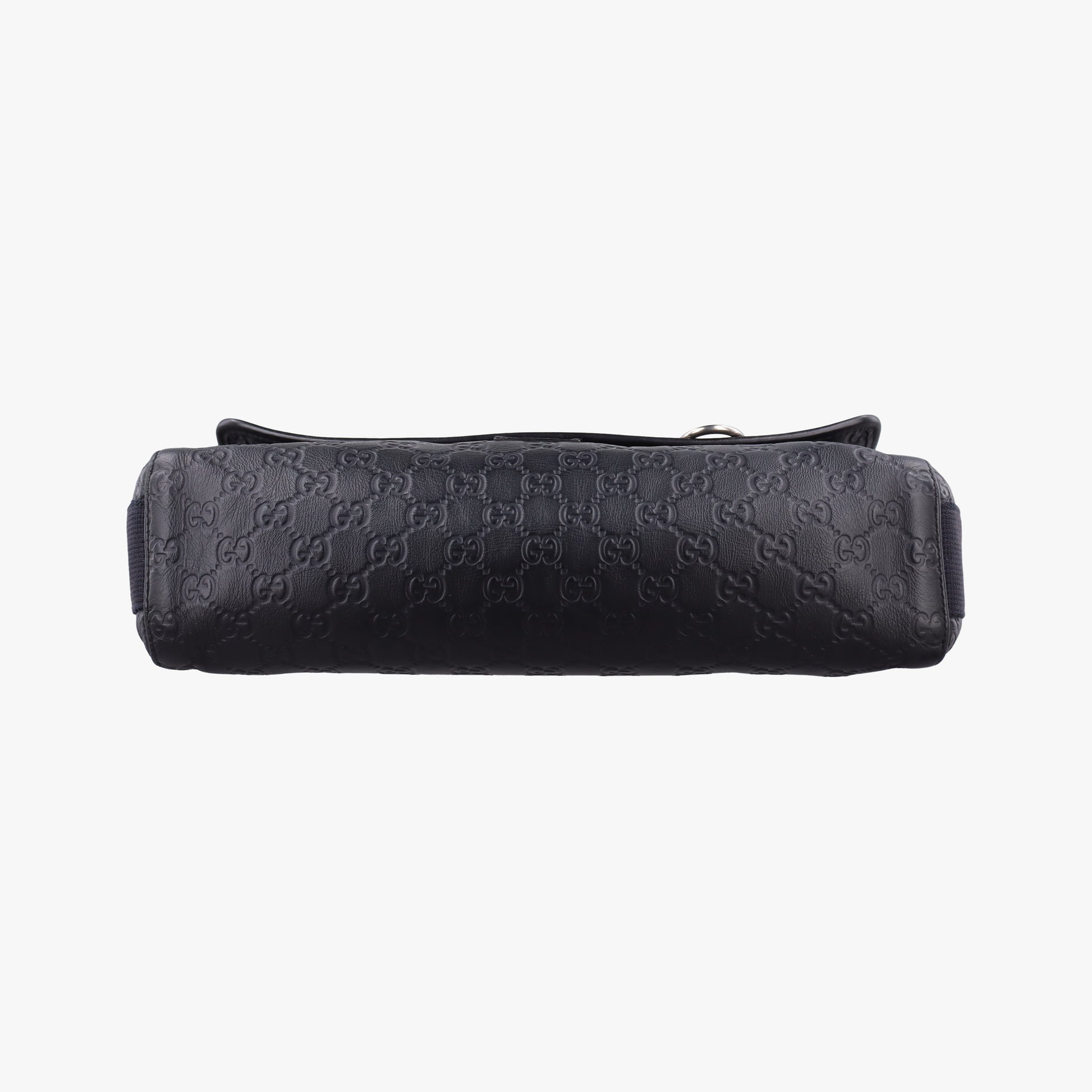 Guccissima Rubber Messenger Navy Leather 246067 D017000164グッチシマ メッセンジャー ネイビー レザー 246067 D017000164
