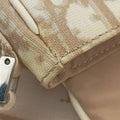 Trotter Flower Beige PVC Coated Canvas Floral Embroidery 03-BO-0015トロッター フラワー ベージュ PVCコーティングキャンバス 花刺繍 03-BO-0015