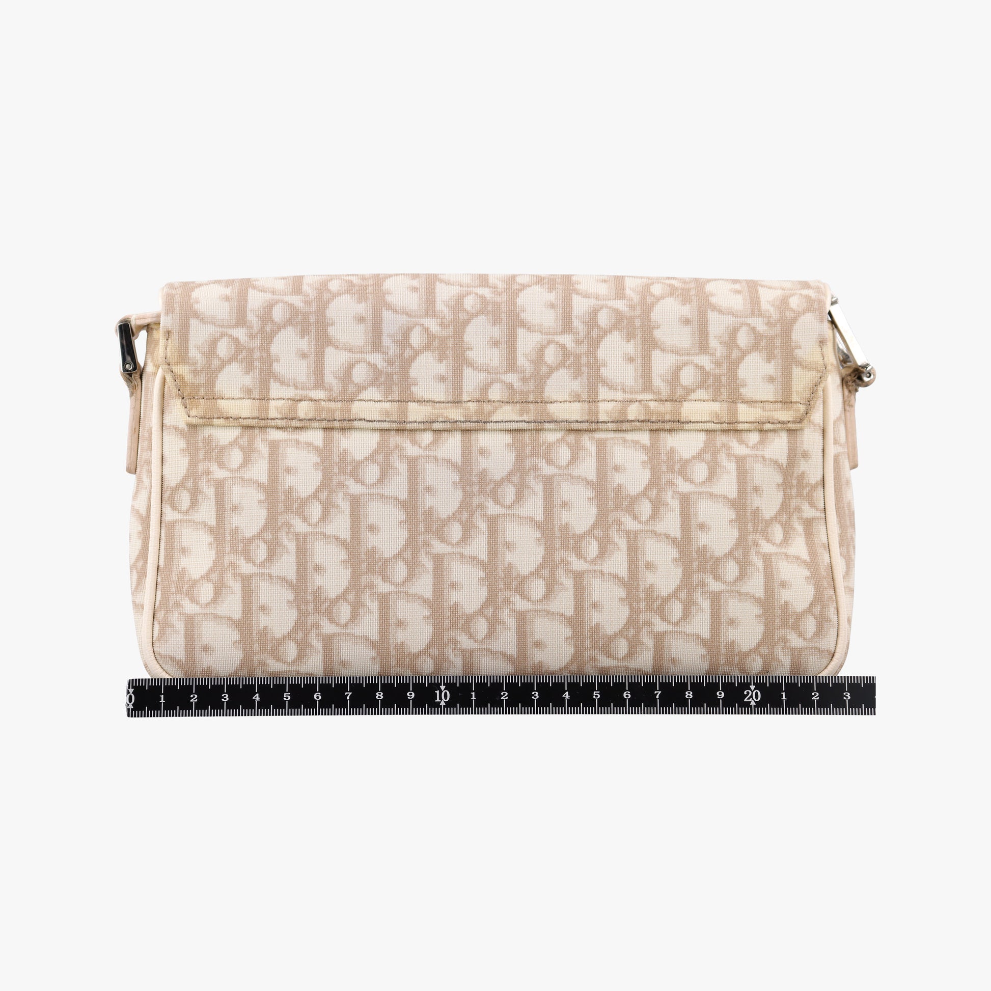 Trotter Flower Beige PVC Coated Canvas Floral Embroidery 03-BO-0015トロッター フラワー ベージュ PVCコーティングキャンバス 花刺繍 03-BO-0015