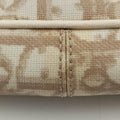 Trotter Flower Beige PVC Coated Canvas Floral Embroidery 03-BO-0015トロッター フラワー ベージュ PVCコーティングキャンバス 花刺繍 03-BO-0015