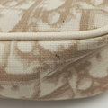 Trotter Flower Beige PVC Coated Canvas Floral Embroidery 03-BO-0015トロッター フラワー ベージュ PVCコーティングキャンバス 花刺繍 03-BO-0015