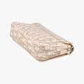 Trotter Flower Beige PVC Coated Canvas Floral Embroidery 03-BO-0015トロッター フラワー ベージュ PVCコーティングキャンバス 花刺繍 03-BO-0015