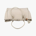 Bella Bamboo Tassel fringe White Leather 269945 G013926004ベラ バンブータッセル フリンジ ホワイト レザー 269945 G013926004
