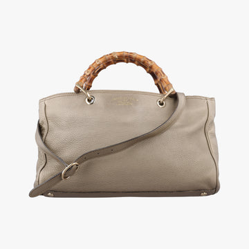 Bamboo Shopper Golden Leather 323660 A015693857バンブーショッパー ゴールド レザー 323660 A015693857