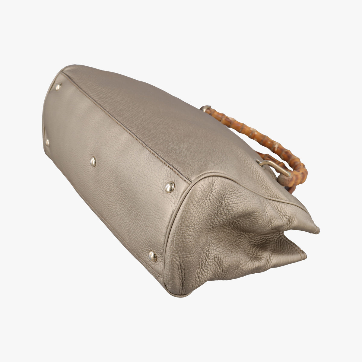 Bamboo Shopper Golden Leather 323660 A015693857バンブーショッパー ゴールド レザー 323660 A015693857