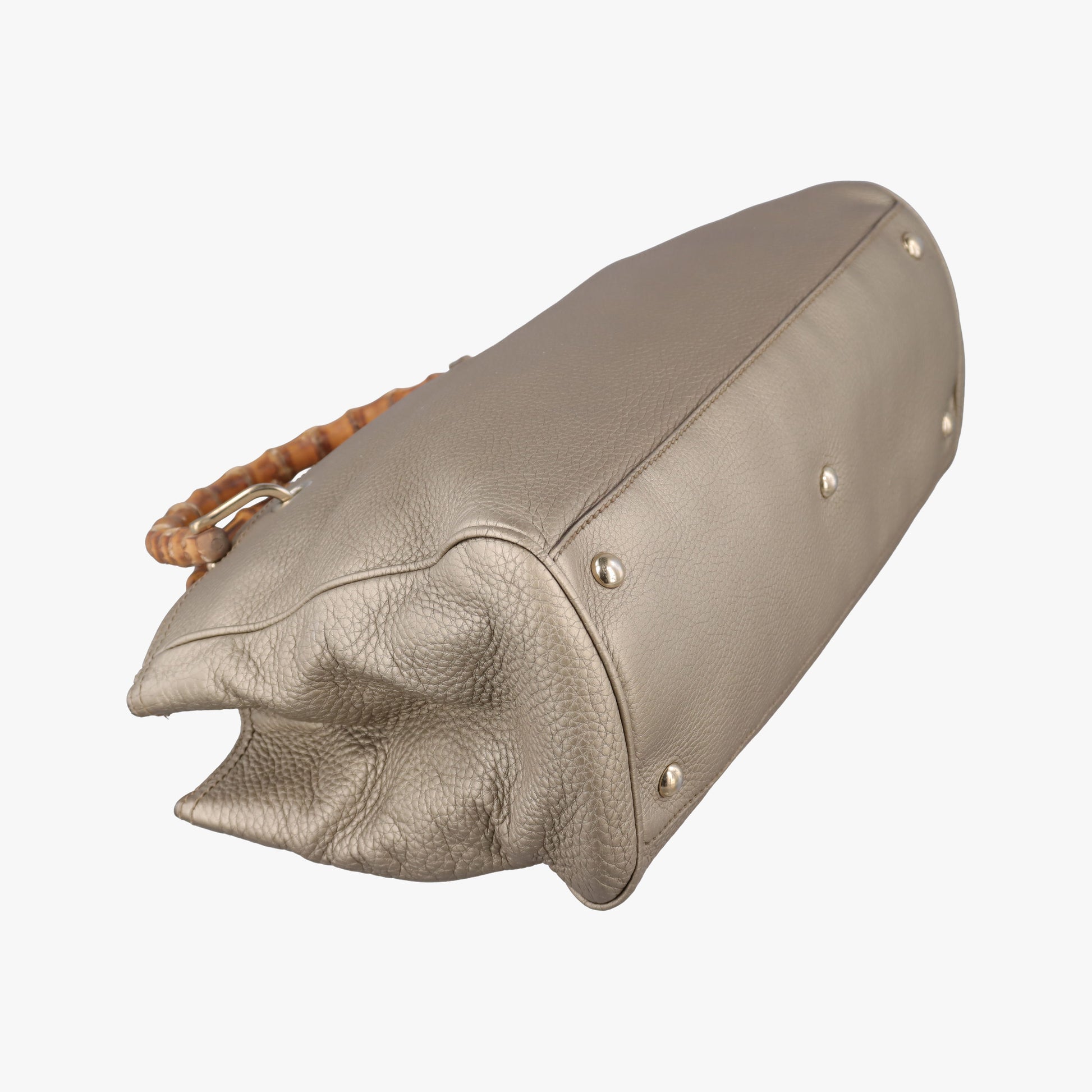 Bamboo Shopper Golden Leather 323660 A015693857バンブーショッパー ゴールド レザー 323660 A015693857
