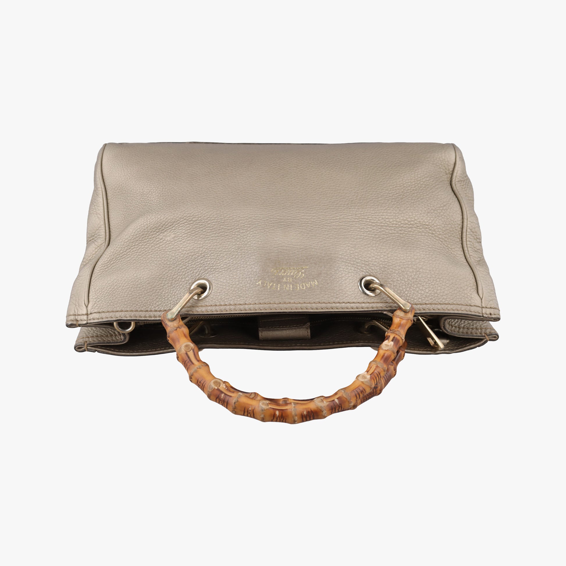 Bamboo Shopper Golden Leather 323660 A015693857バンブーショッパー ゴールド レザー 323660 A015693857