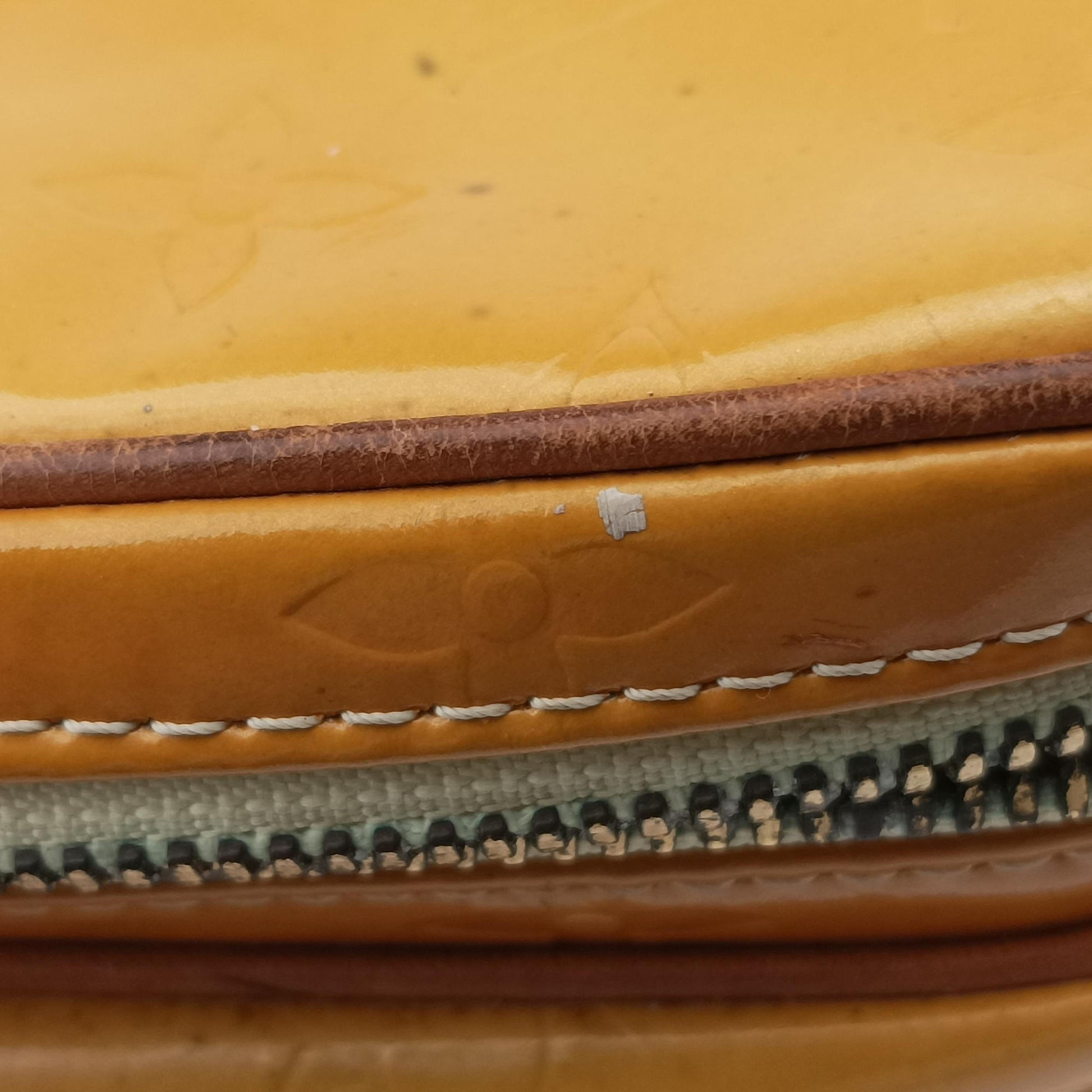 WOOSTER Yellow Patent leather M91075 SR0959ウースター イエロー ヴェルニ M91075 SR0959
