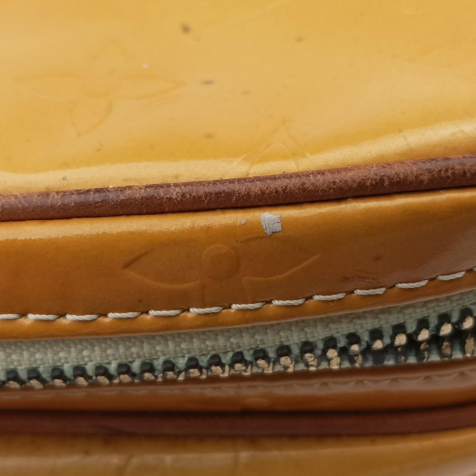 WOOSTER Yellow Patent leather M91075 SR0959ウースター イエロー ヴェルニ M91075 SR0959