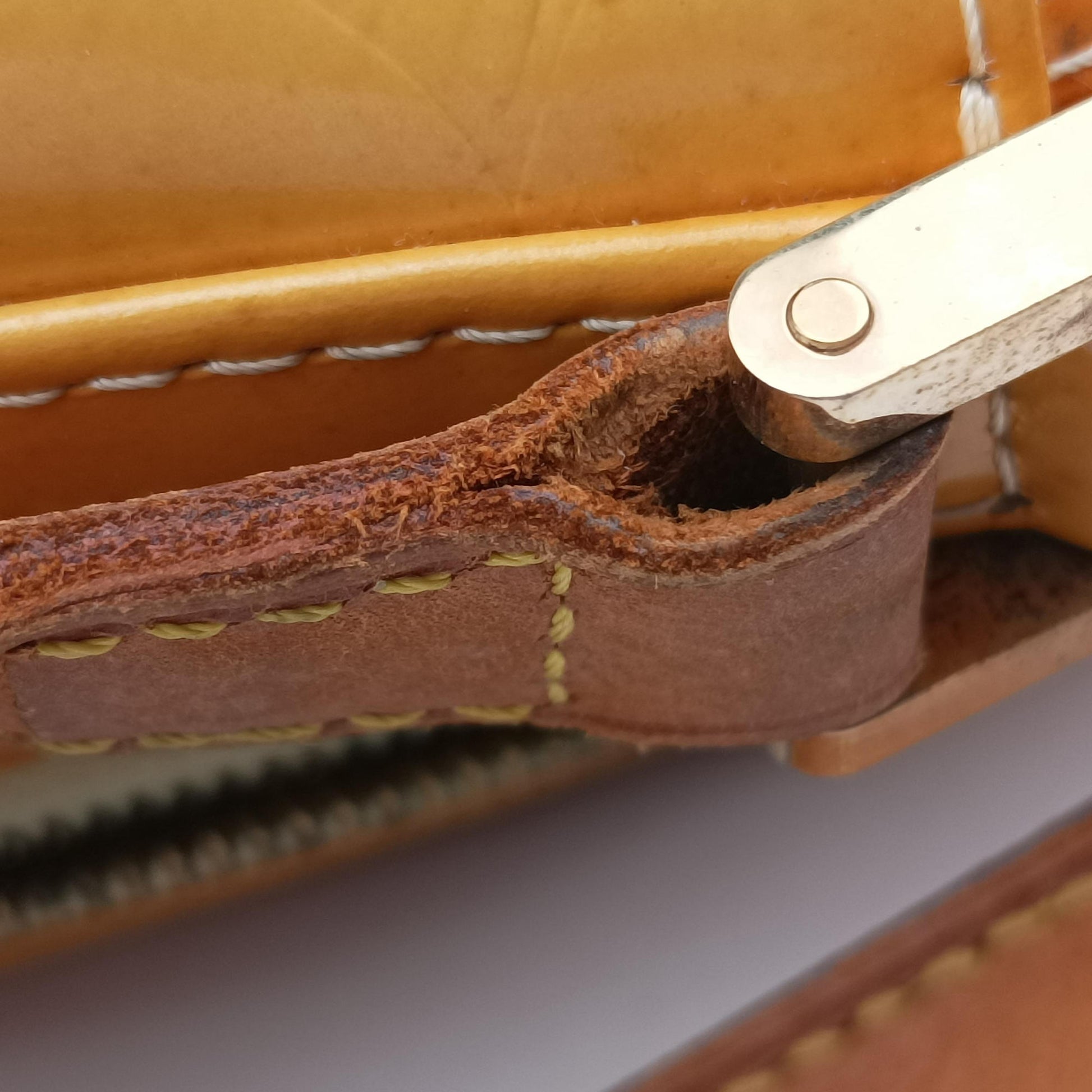 WOOSTER Yellow Patent leather M91075 SR0959ウースター イエロー ヴェルニ M91075 SR0959