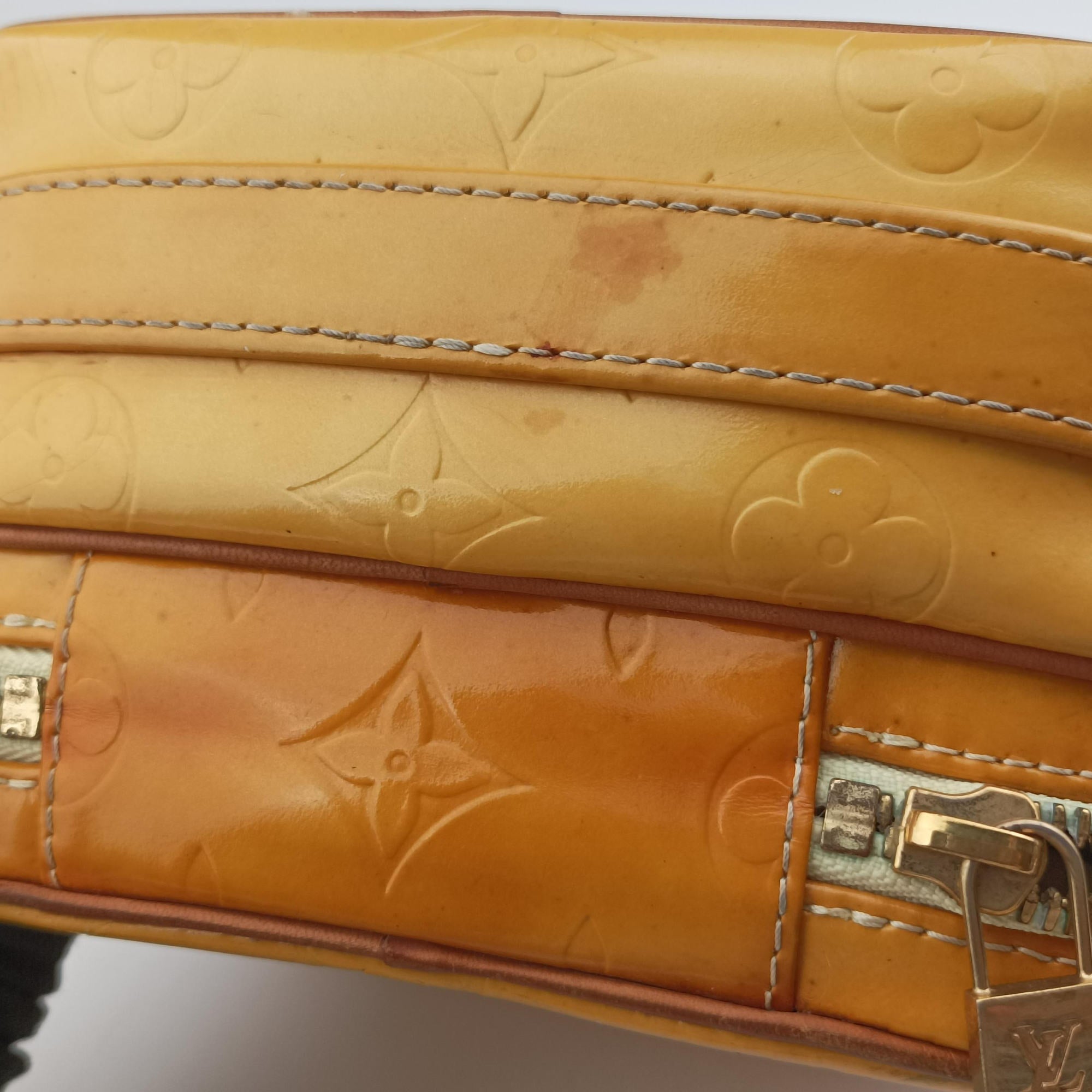 WOOSTER Yellow Patent leather M91075 SR0959ウースター イエロー ヴェルニ M91075 SR0959