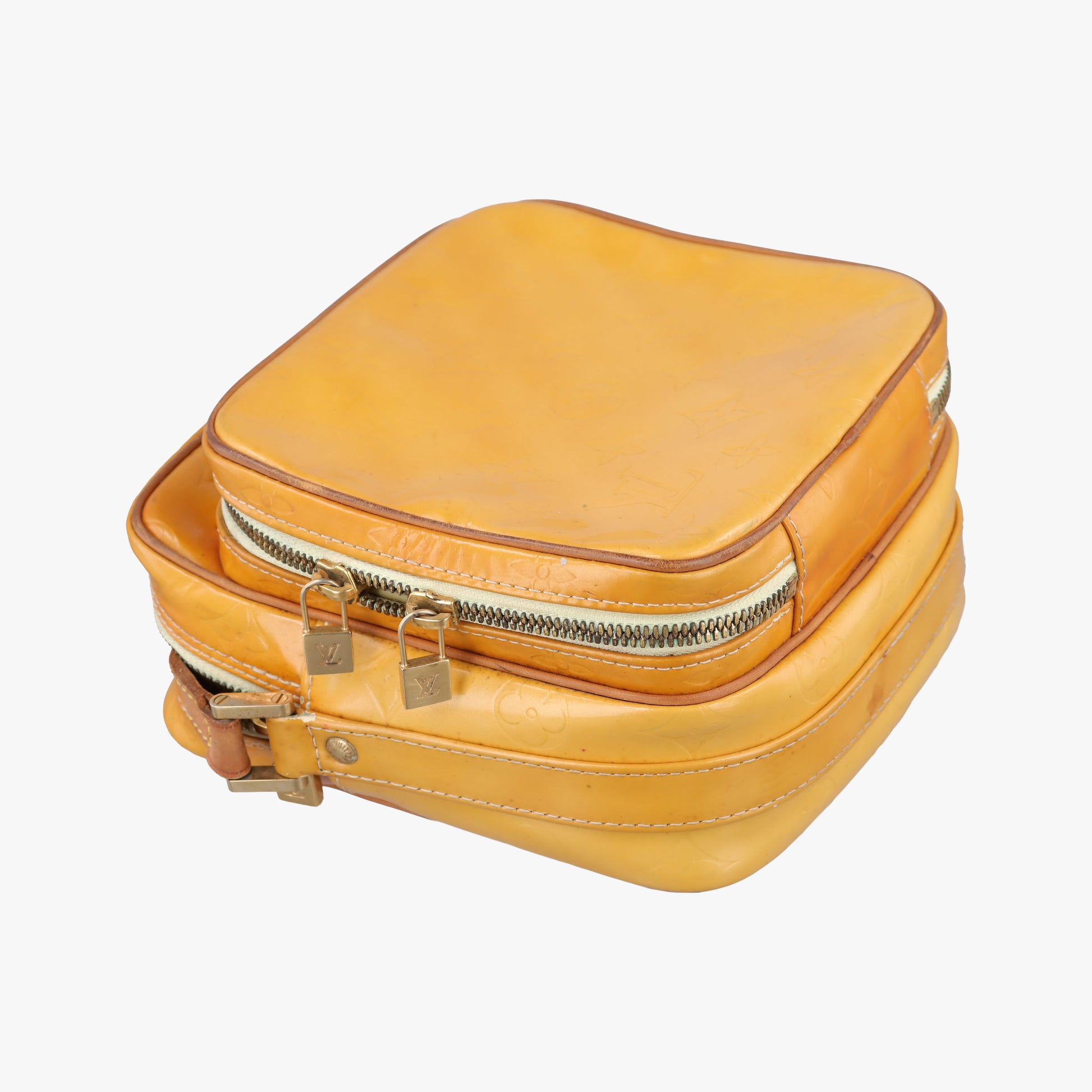 WOOSTER Yellow Patent leather M91075 SR0959ウースター イエロー ヴェルニ M91075 SR0959