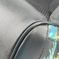 Tropical Print Black x Multicolour Leather 406370 C020556338トロピカルプリント ブラック x マルチカラー レザー 406370 C020556338