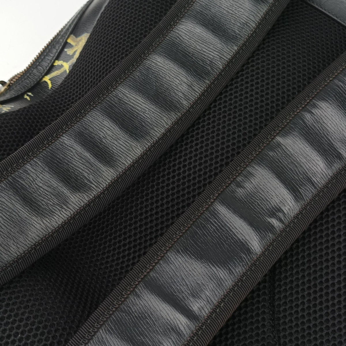 Tropical Print Black x Multicolour Leather 406370 C020556338トロピカルプリント ブラック x マルチカラー レザー 406370 C020556338