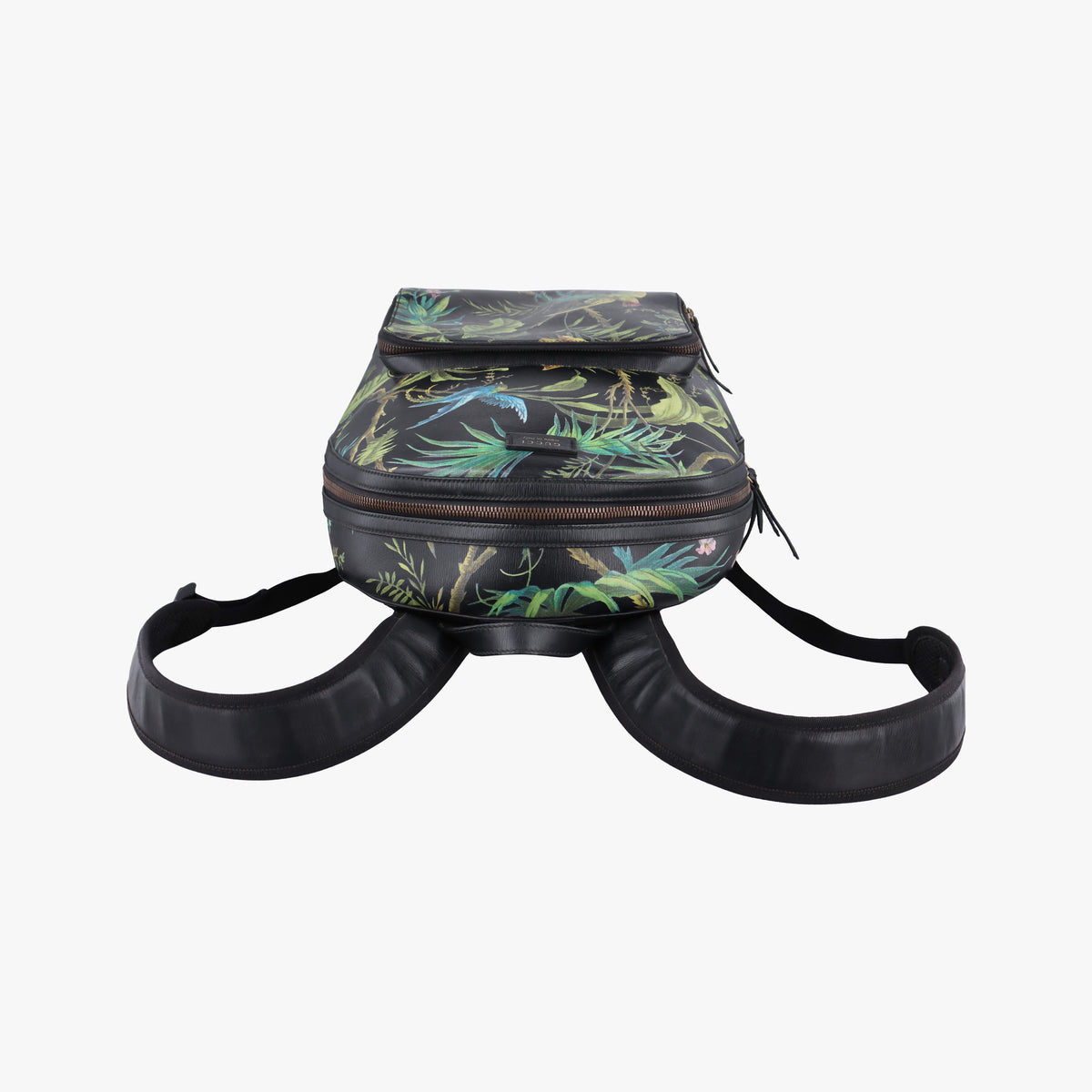 Tropical Print Black x Multicolour Leather 406370 C020556338トロピカルプリント ブラック x マルチカラー レザー 406370 C020556338