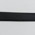 Logo belt Black leather DNP104ロゴベルト ブラック レザー DNP104