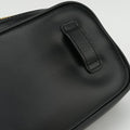 Logo belt Black leather DNP104ロゴベルト ブラック レザー DNP104