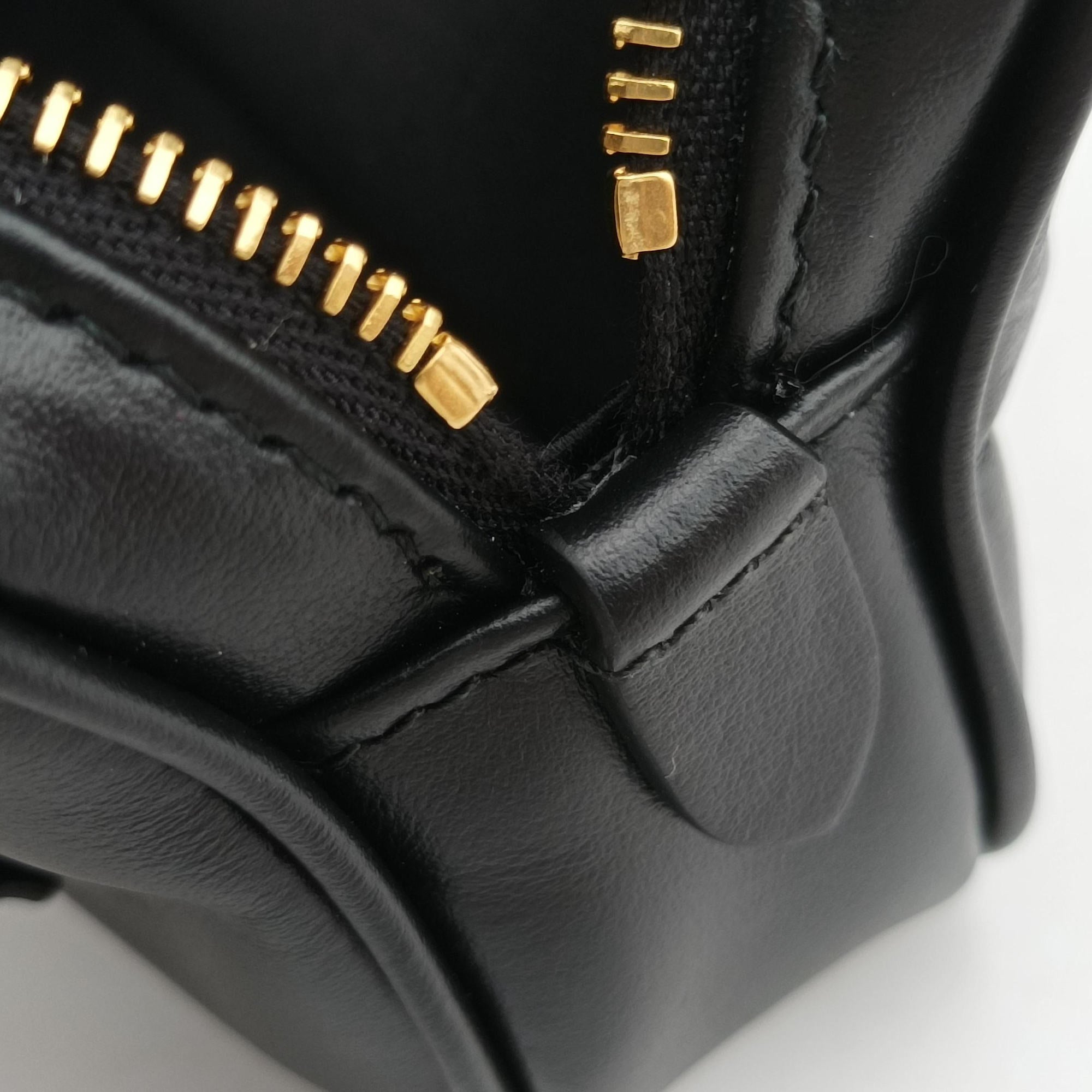 Logo belt Black leather DNP104ロゴベルト ブラック レザー DNP104
