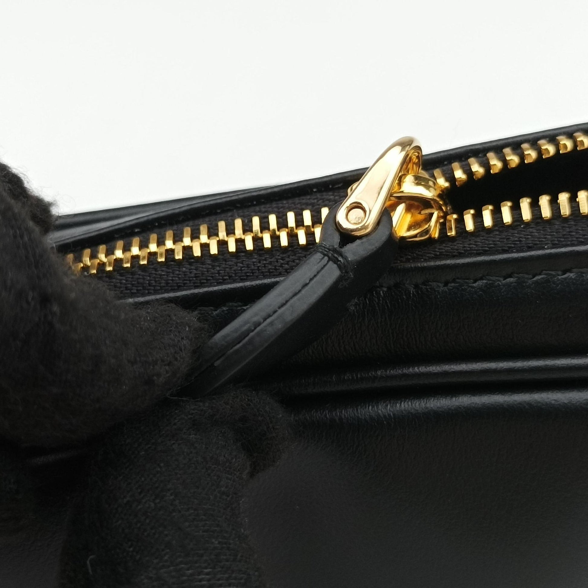 Logo belt Black leather DNP104ロゴベルト ブラック レザー DNP104