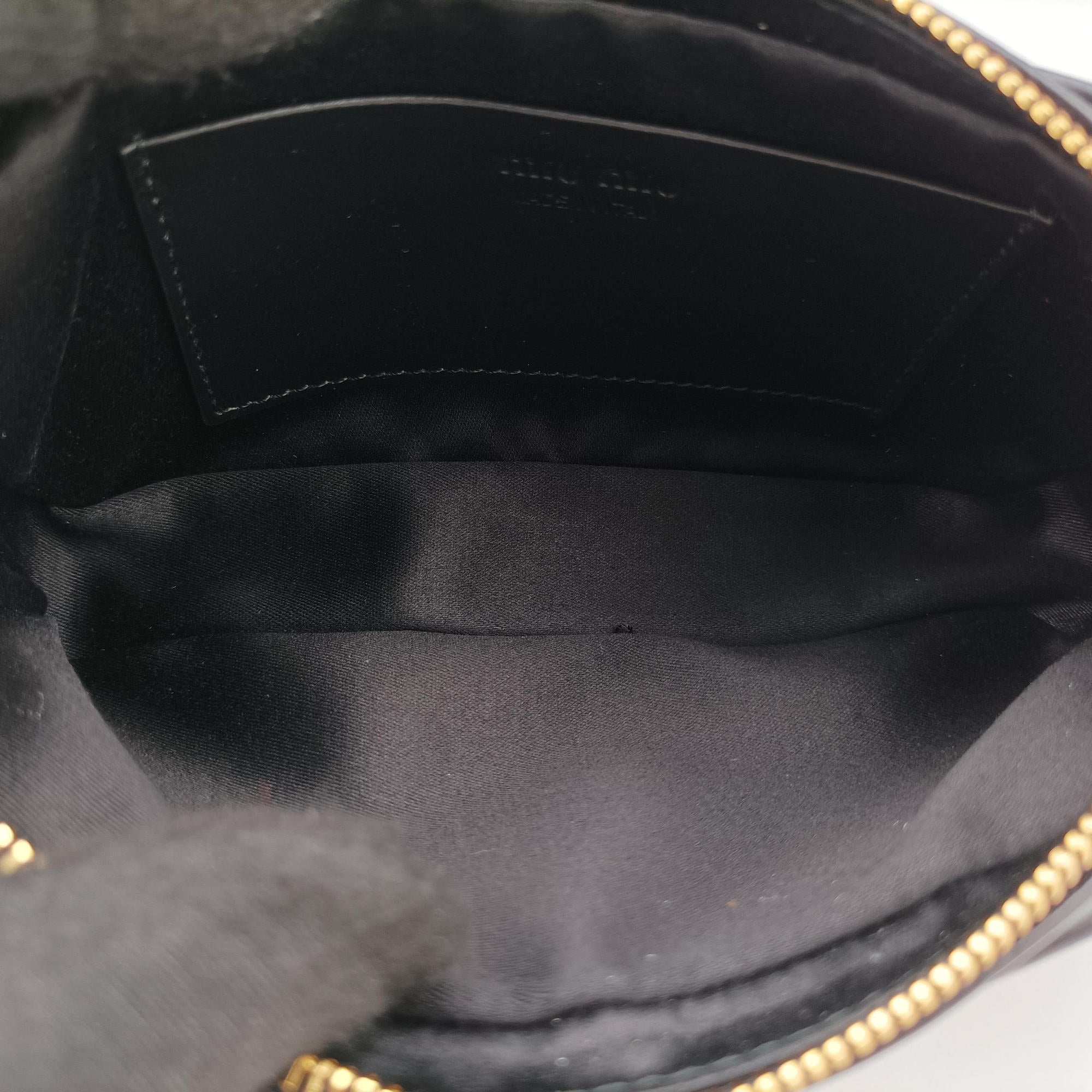 Logo belt Black leather DNP104ロゴベルト ブラック レザー DNP104