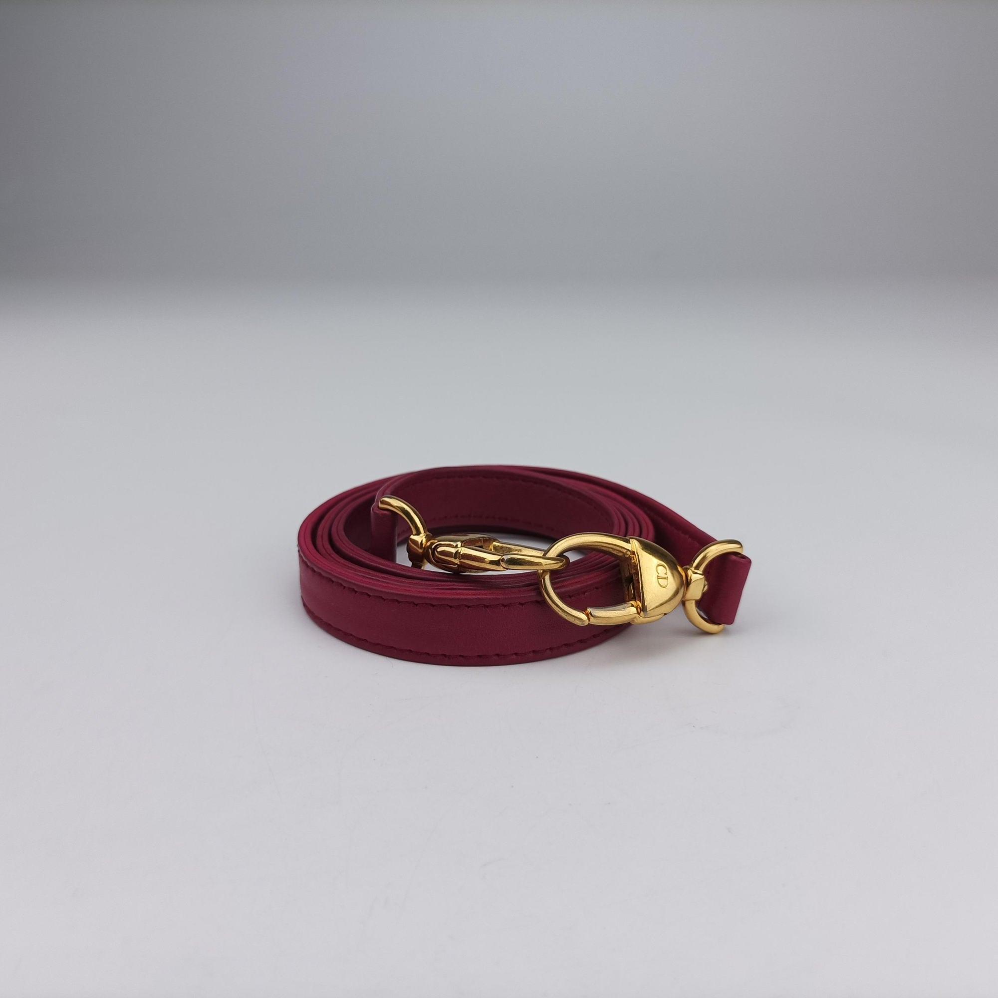 Lady Dior Rose leather 05-MA-1027レディディオール ローズ レッド レザー 05-MA-1027