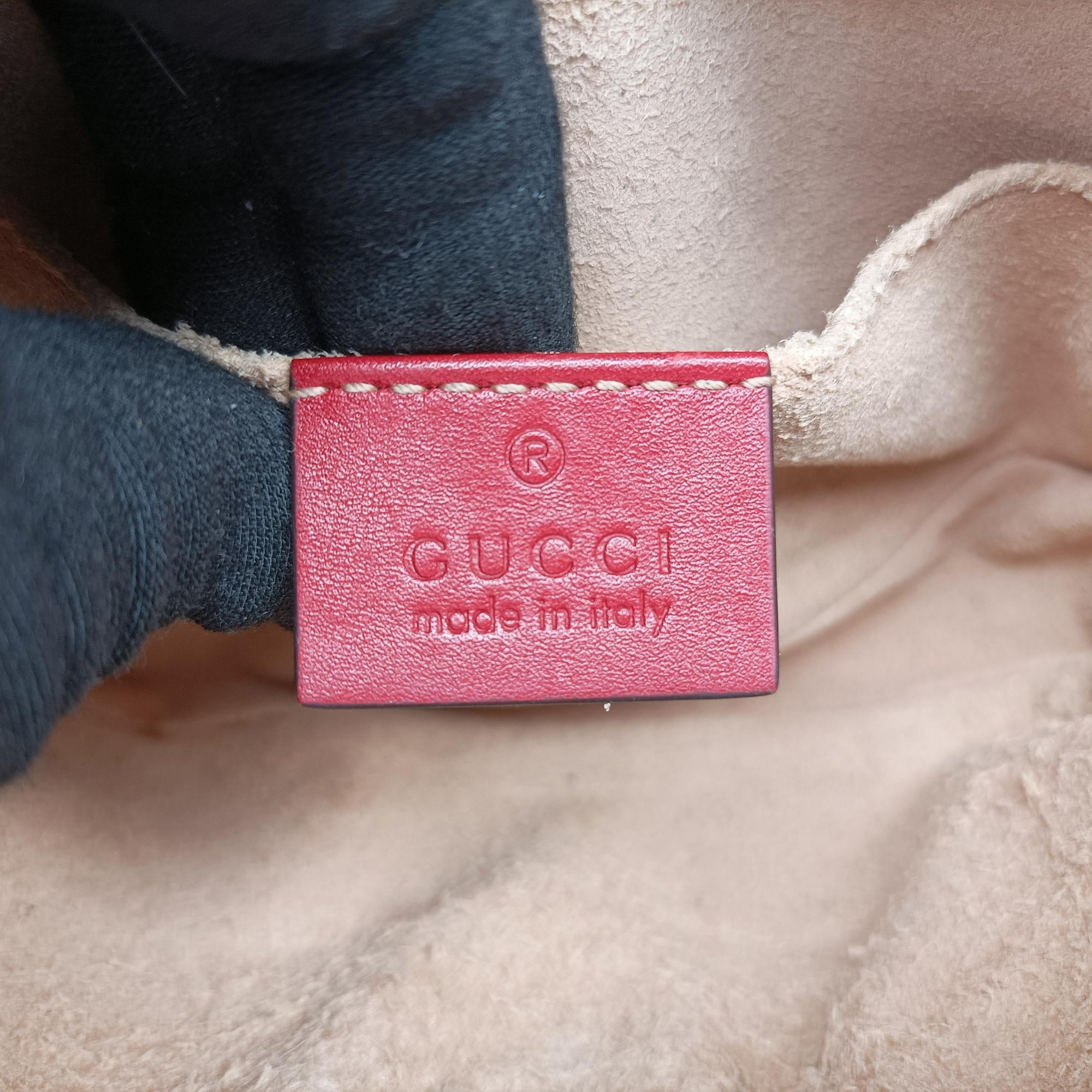 GG Marmont Red Leather 476434 E024676158GGマーモント レッド レザー 476434 E024676158