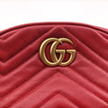 GG Marmont Red Leather 476434 E024676158GGマーモント レッド レザー 476434 E024676158