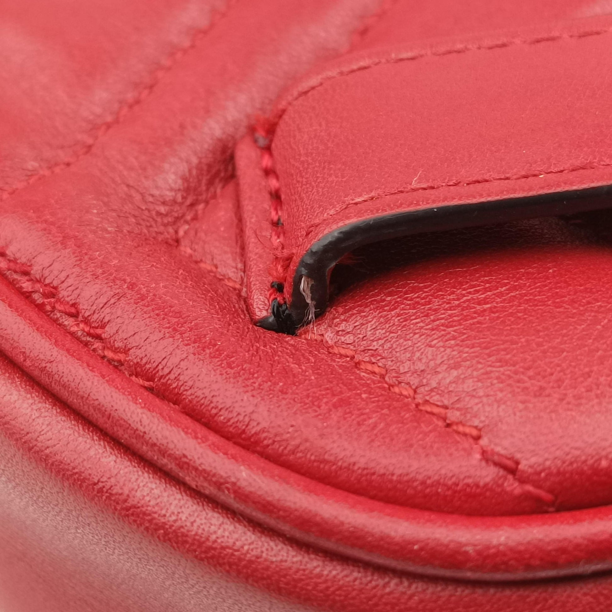 GG Marmont Red Leather 476434 E024676158GGマーモント レッド レザー 476434 E024676158