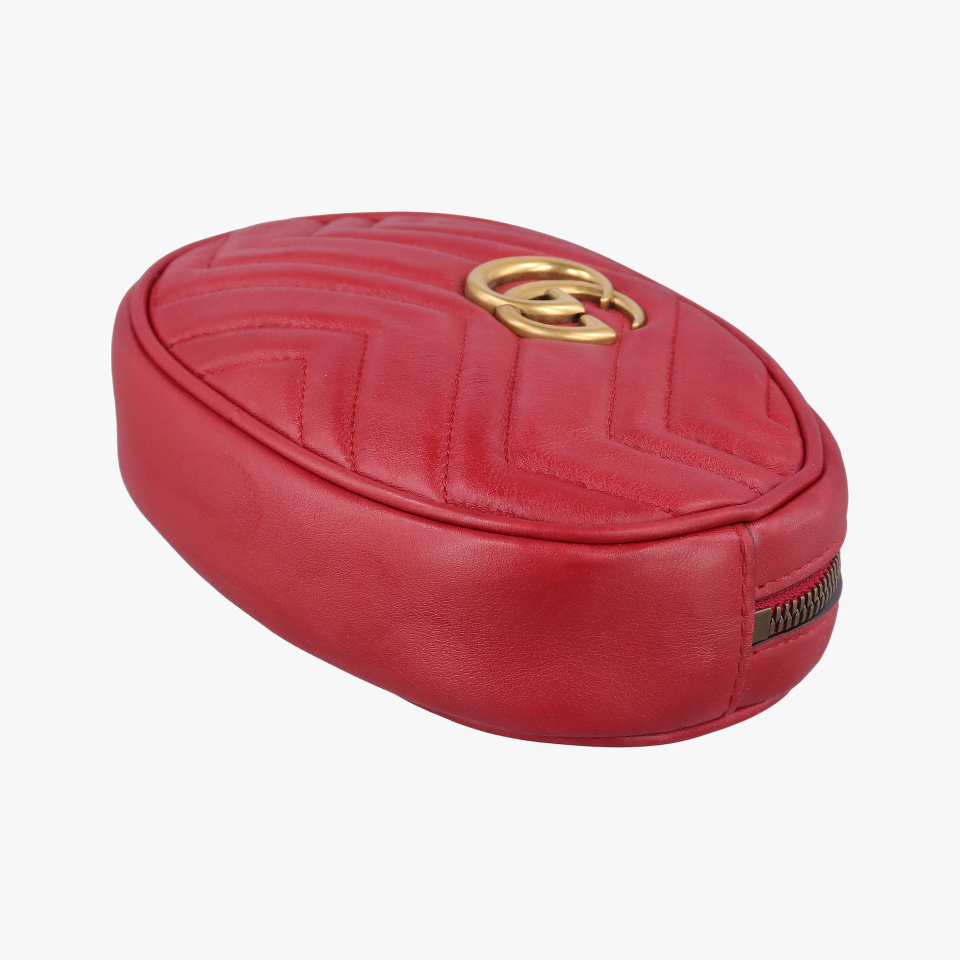 GG Marmont Red Leather 476434 E024676158GGマーモント レッド レザー 476434 E024676158