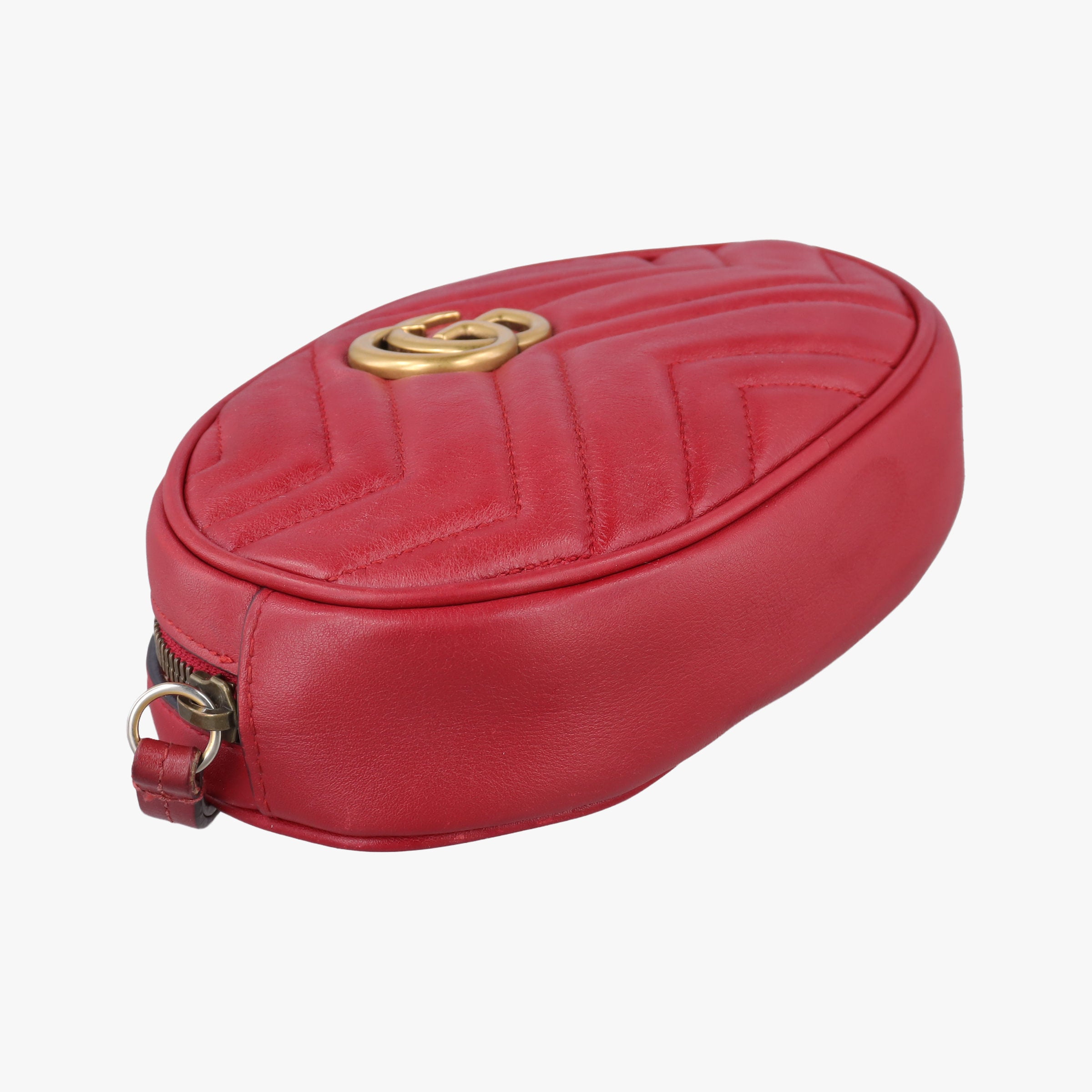 GG Marmont Red Leather 476434 E024676158GGマーモント レッド レザー 476434 E024676158