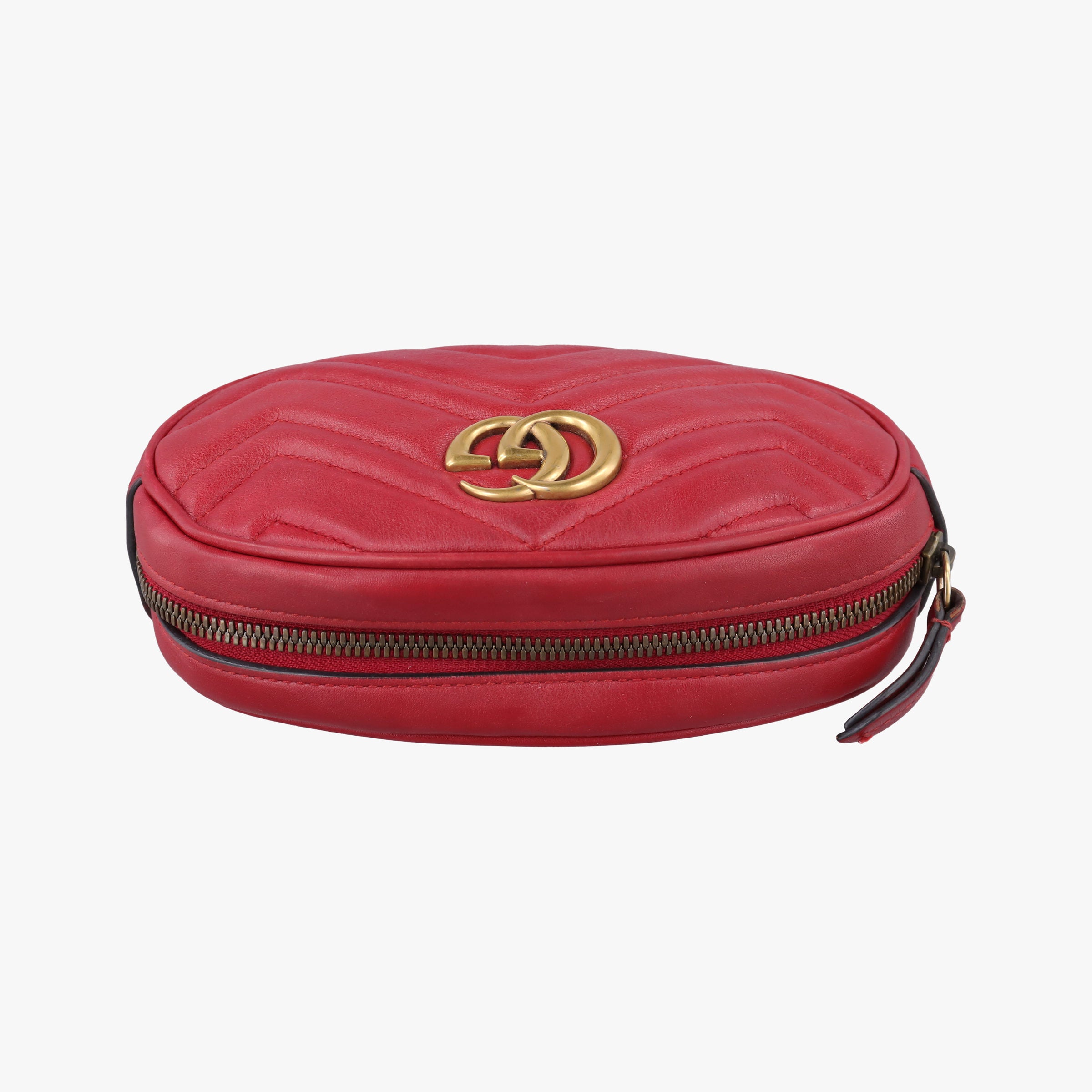 GG Marmont Red Leather 476434 E024676158GGマーモント レッド レザー 476434 E024676158