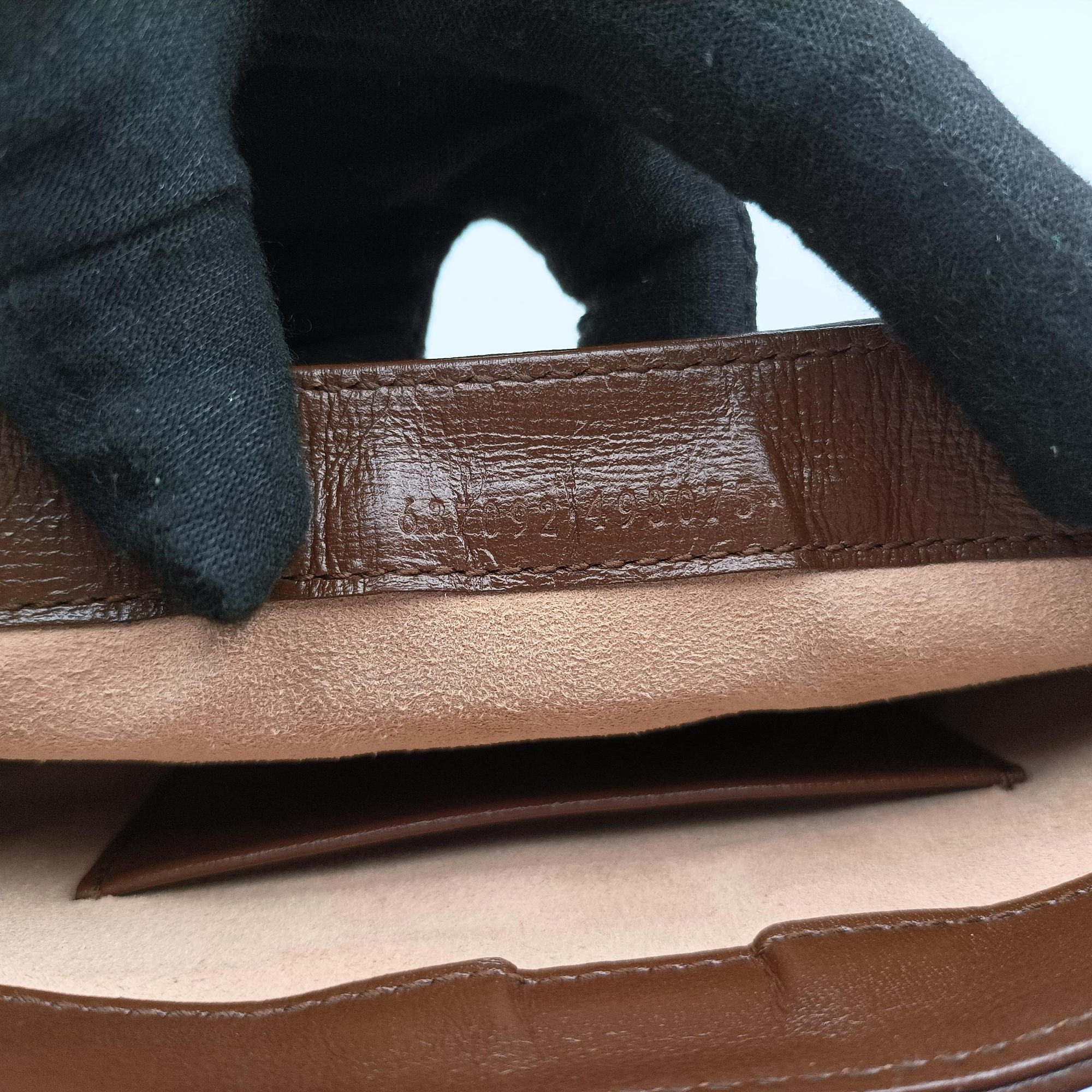 Jackie 1961 GG Supreme brown x beige x multicolor PVC coated canvas×Leather 637092 I033376290ジャッキー 1961 GGスプリーム ブラウン×ベージュ×マルチ PVCコーティングキャンバス×レザー 637092 I033376290