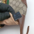 Jackie 1961 GG Supreme brown x beige x multicolor PVC coated canvas×Leather 637092 I033376290ジャッキー 1961 GGスプリーム ブラウン×ベージュ×マルチ PVCコーティングキャンバス×レザー 637092 I033376290