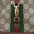 Jackie 1961 GG Supreme brown x beige x multicolor PVC coated canvas×Leather 637092 I033376290ジャッキー 1961 GGスプリーム ブラウン×ベージュ×マルチ PVCコーティングキャンバス×レザー 637092 I033376290