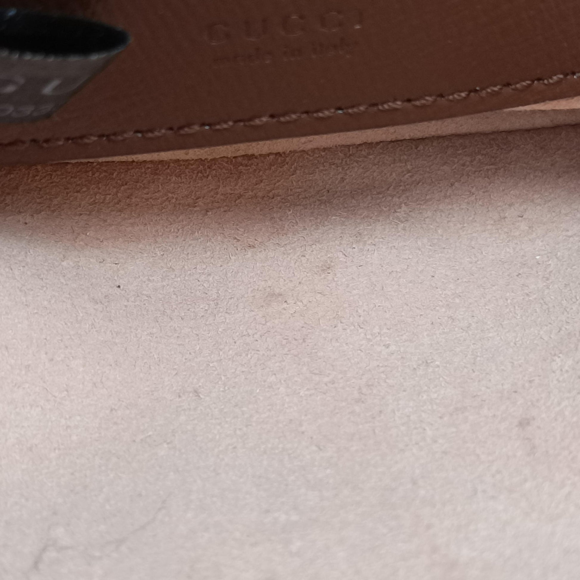 Jackie 1961 GG Supreme brown x beige x multicolor PVC coated canvas×Leather 637092 I033376290ジャッキー 1961 GGスプリーム ブラウン×ベージュ×マルチ PVCコーティングキャンバス×レザー 637092 I033376290