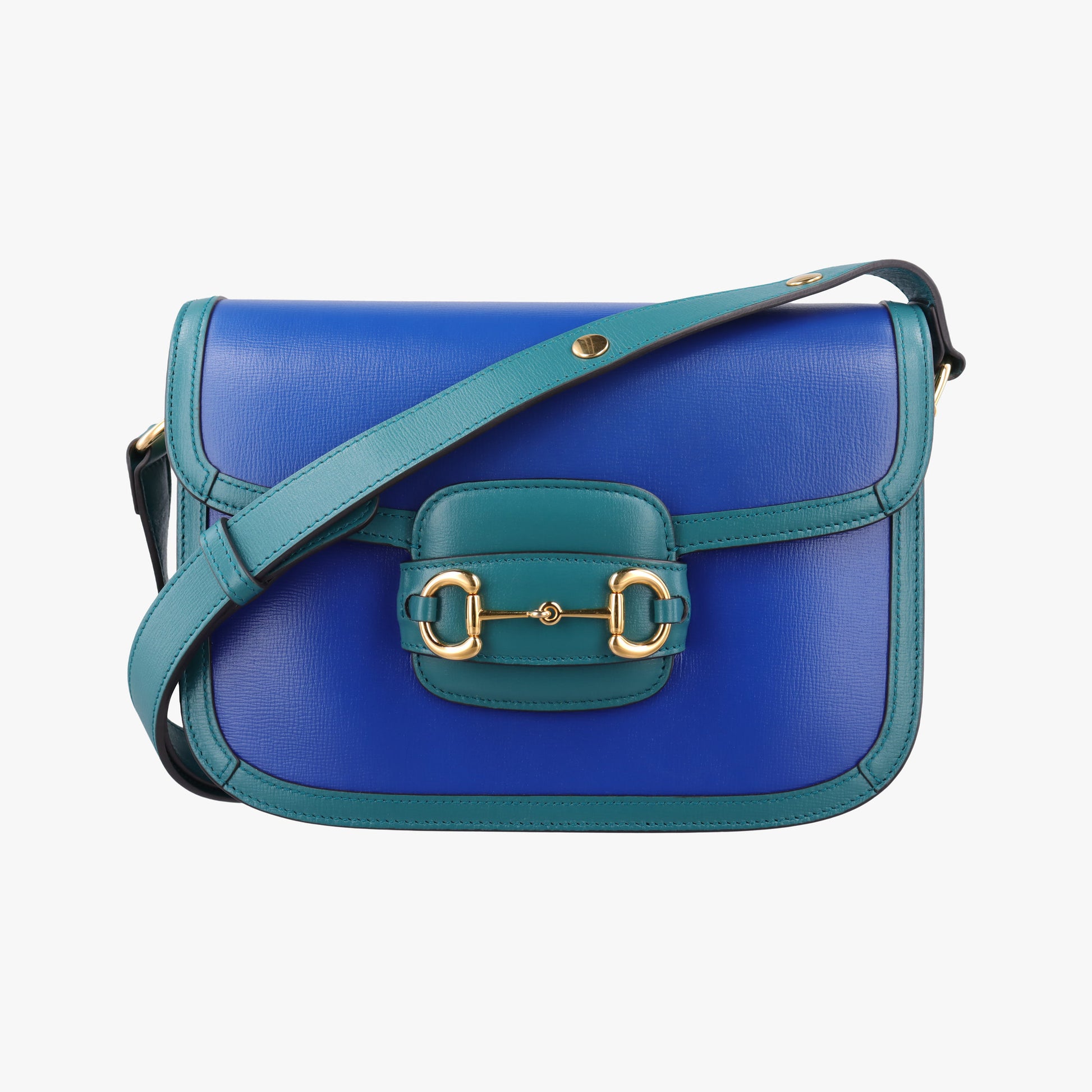 The Hacker Project Horsebit 1955 Green × Blue Leather 602204 B034939110ホースビット 1955 グリーン×ブルー レザー 602204 B034939110