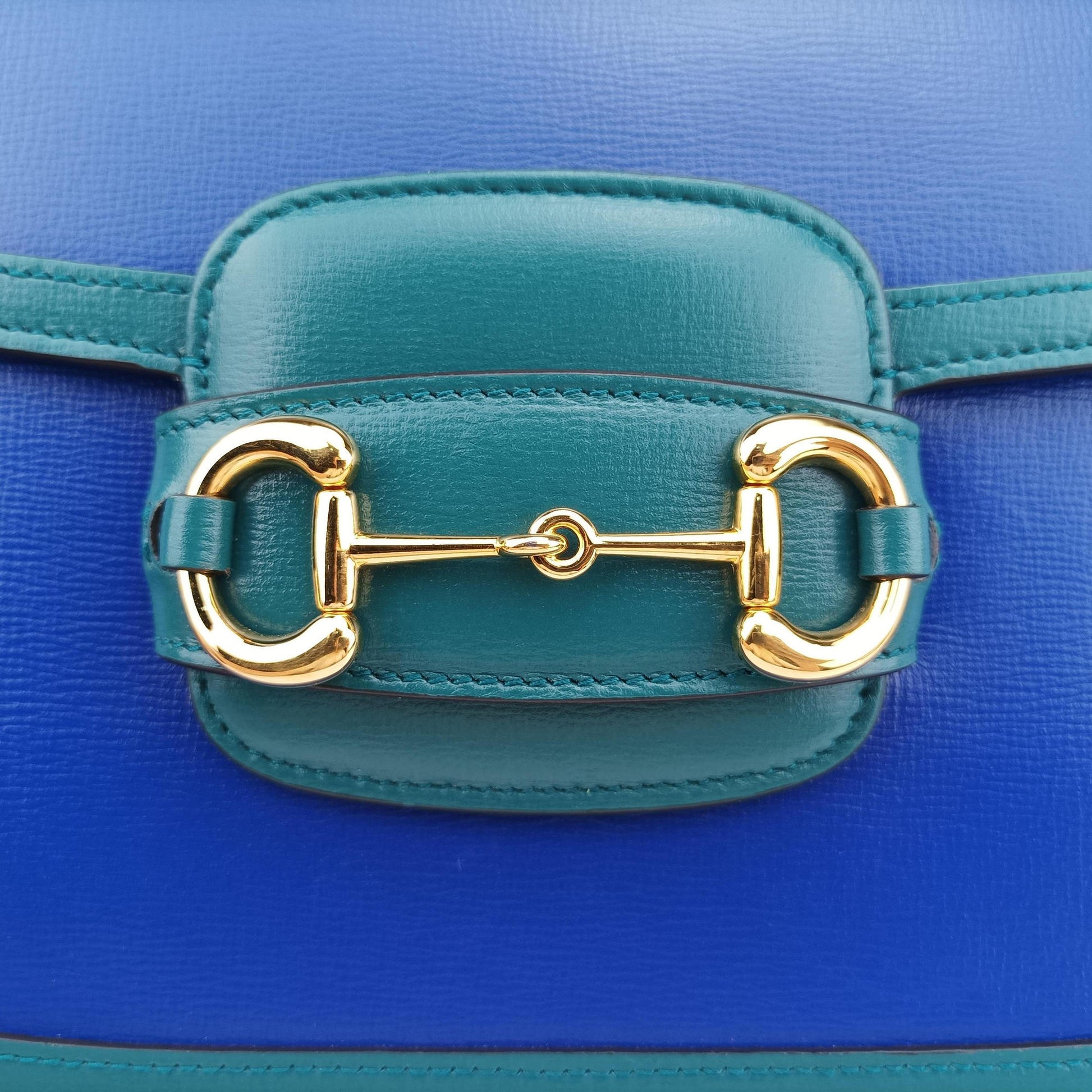 The Hacker Project Horsebit 1955 Green × Blue Leather 602204 B034939110ホースビット 1955 グリーン×ブルー レザー 602204 B034939110