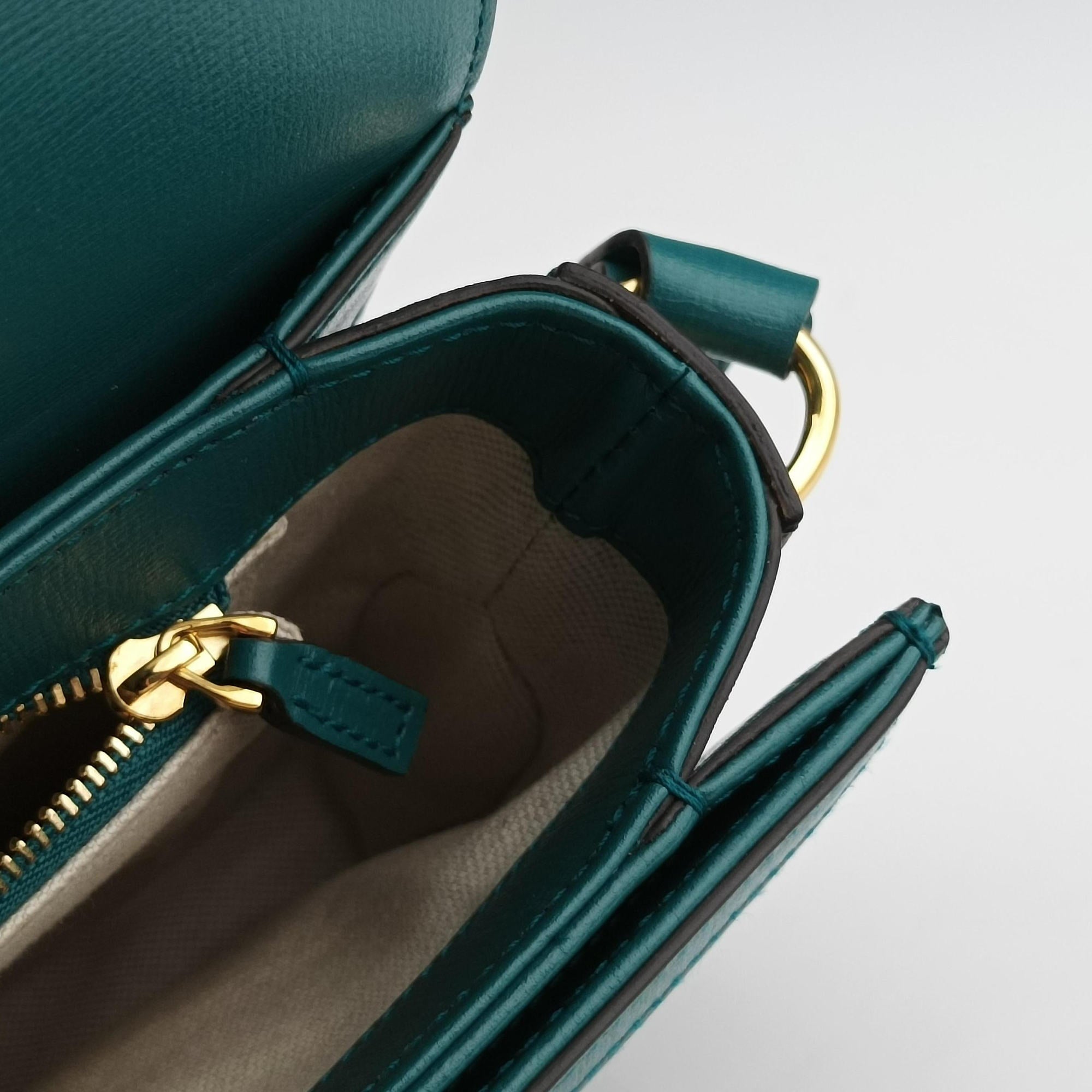The Hacker Project Horsebit 1955 Green × Blue Leather 602204 B034939110ホースビット 1955 グリーン×ブルー レザー 602204 B034939110