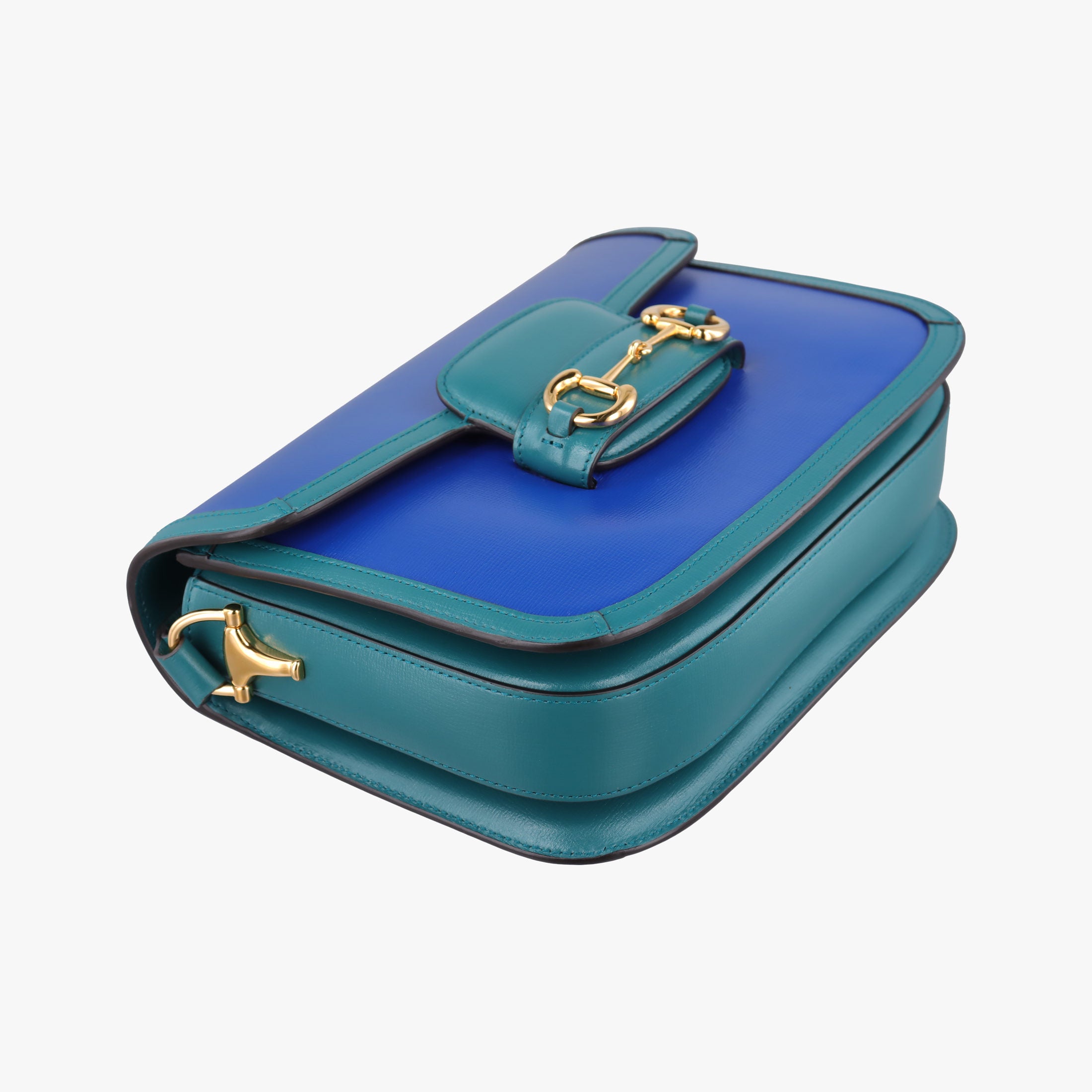 The Hacker Project Horsebit 1955 Green × Blue Leather 602204 B034939110ホースビット 1955 グリーン×ブルー レザー 602204 B034939110
