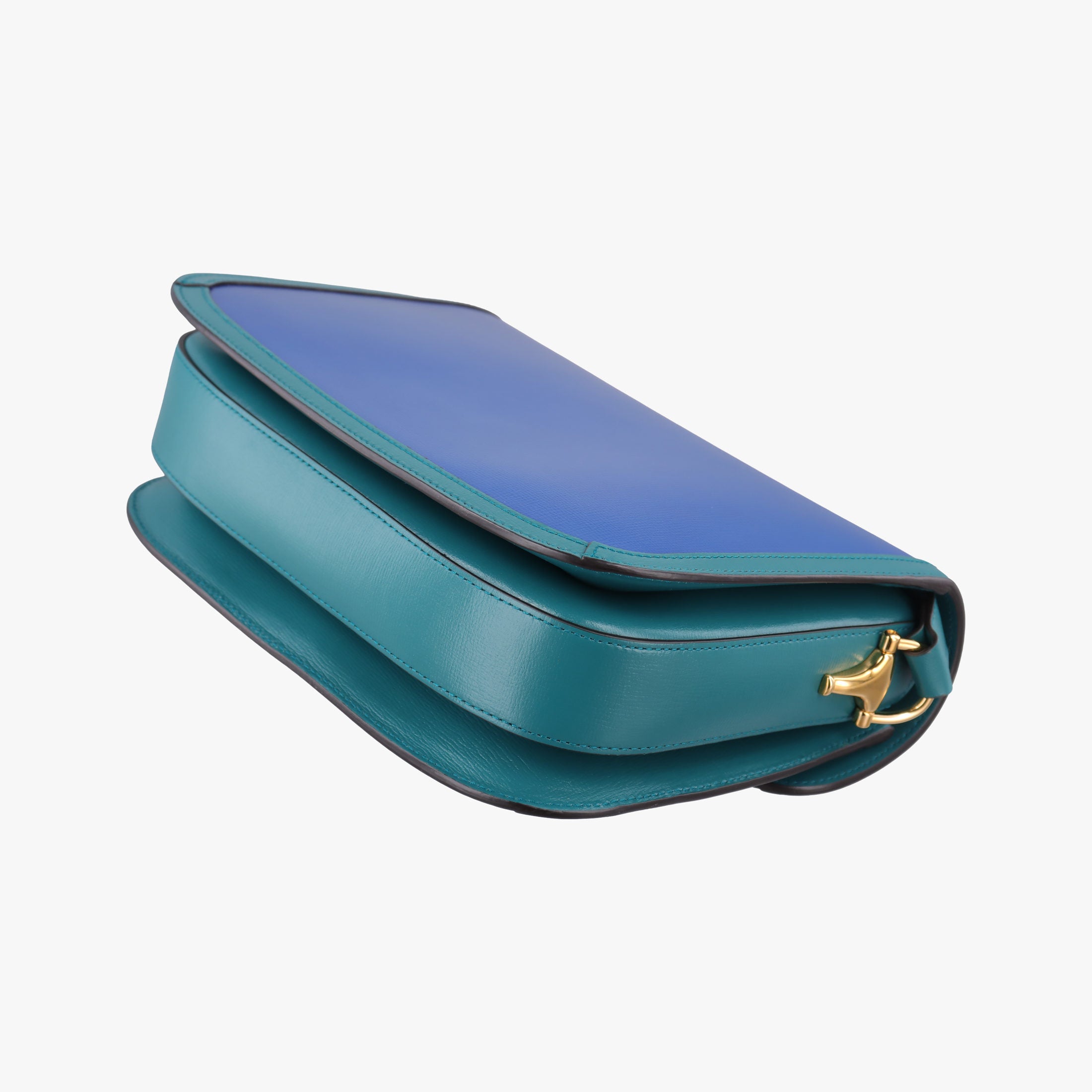 The Hacker Project Horsebit 1955 Green × Blue Leather 602204 B034939110ホースビット 1955 グリーン×ブルー レザー 602204 B034939110